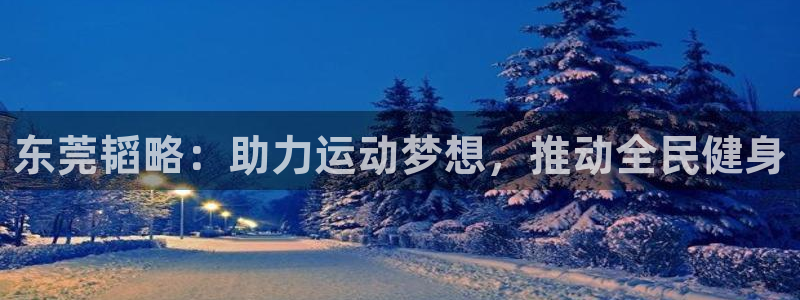 ,球速官方集团官网:东莞韬略:助力运动梦想,推动全民健身